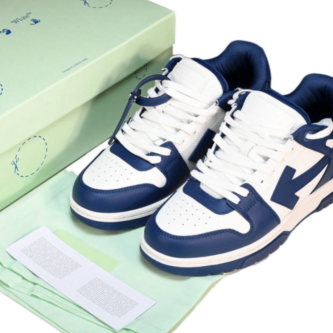 Off-White Out Of Office Low Top 'White Royal Blue'