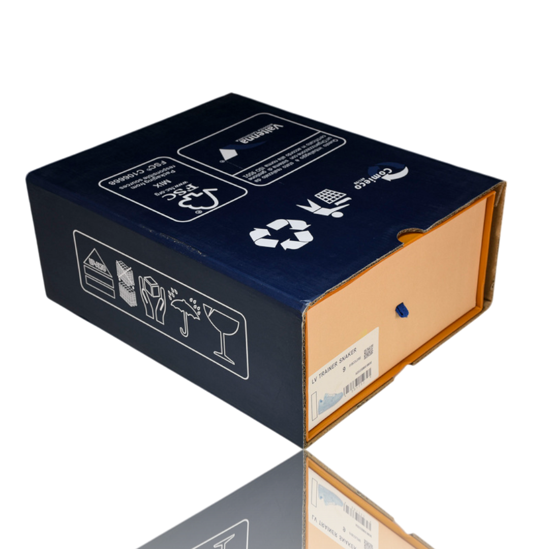 Louis Vuittоп Trainer Low 'Monogram Blue Embossed'