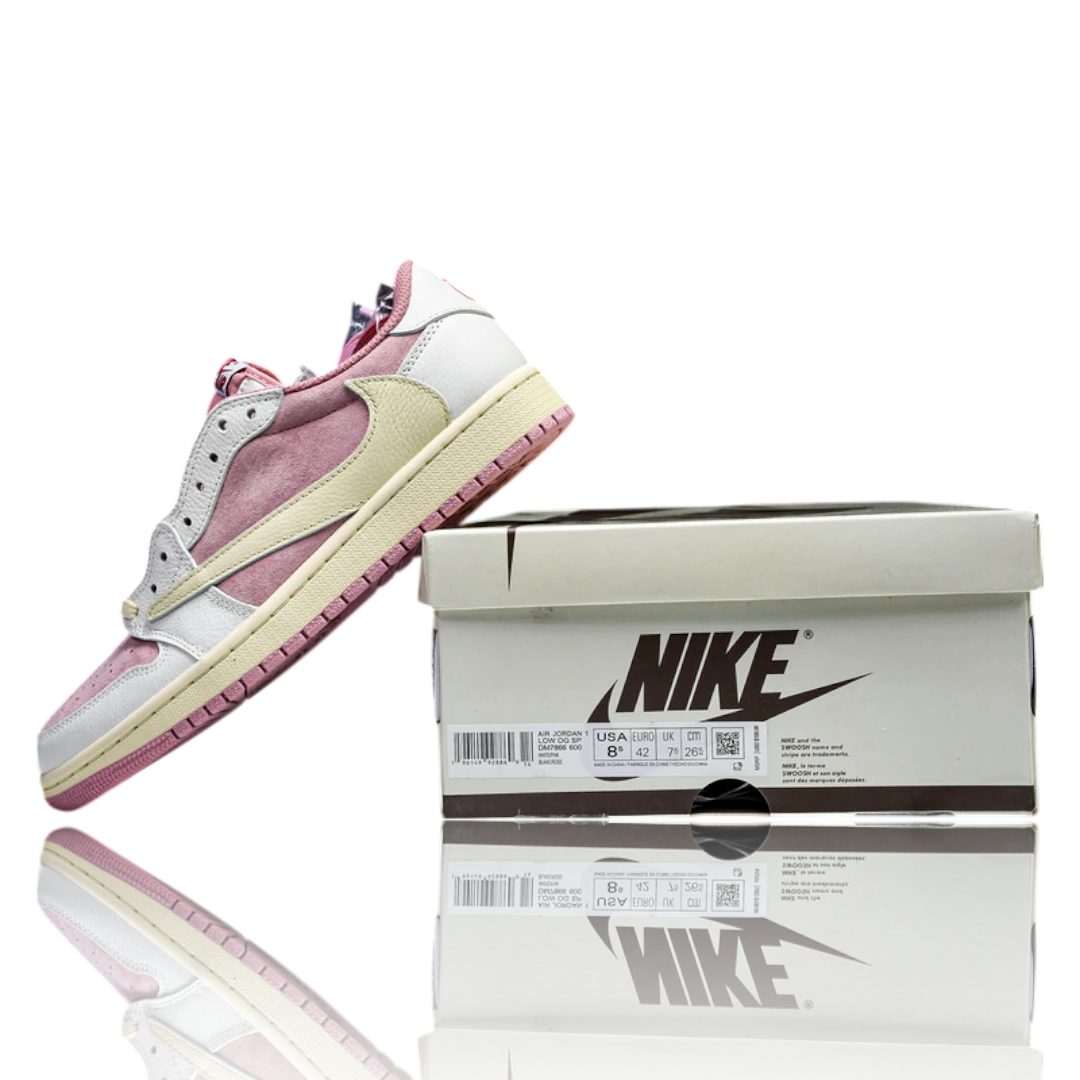 Travis Scott x AJ1 Low OG 'Shy Pink'