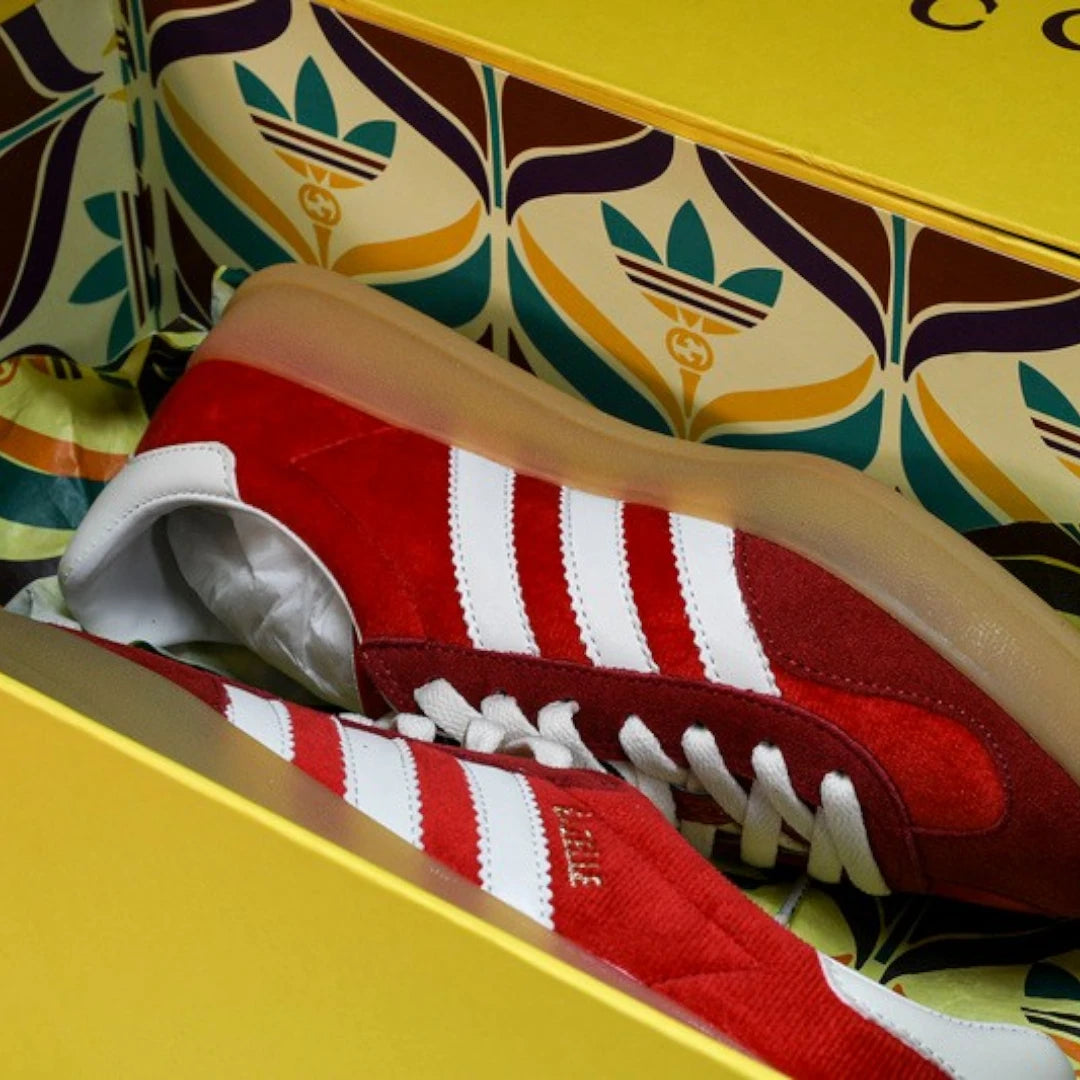 Guссi x Gazelle 'Red Velvet'