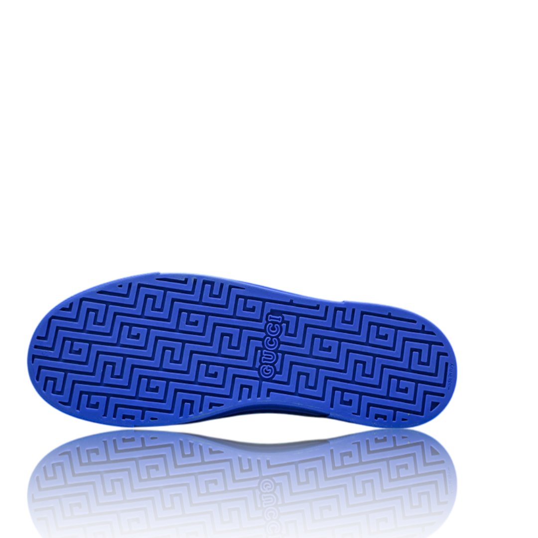Guссi Ace Web 'Blue Monogram'