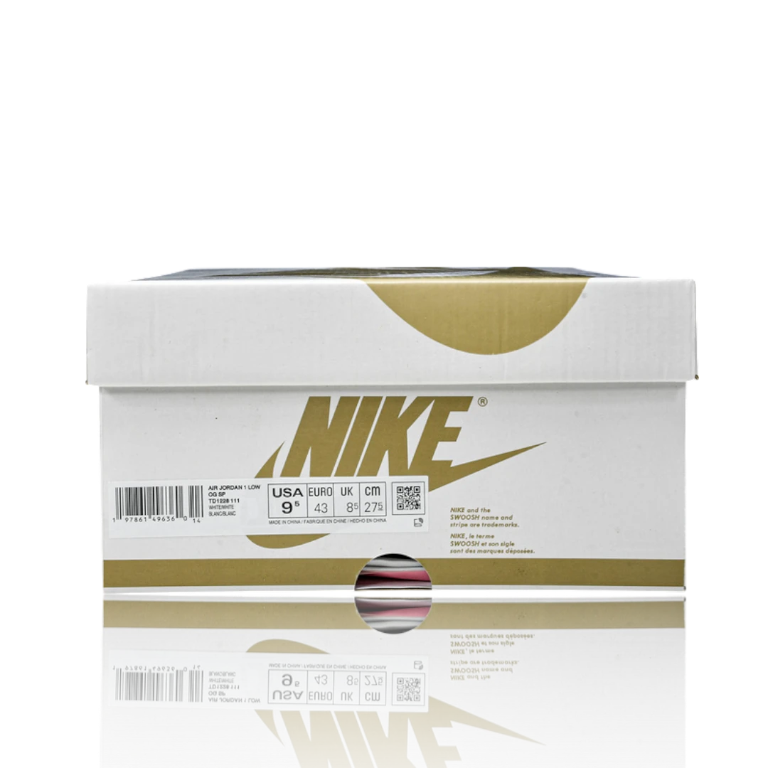 Travis Scott x AJ1 Low OG 'Michael Rubin White Party' Friends & Family