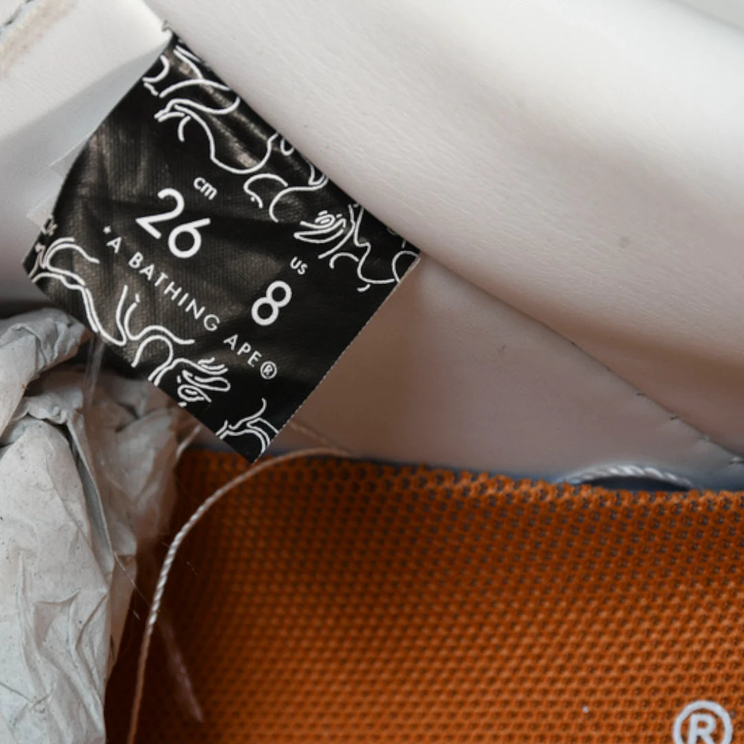 A Bathing Ape Bapesta 'Orange'