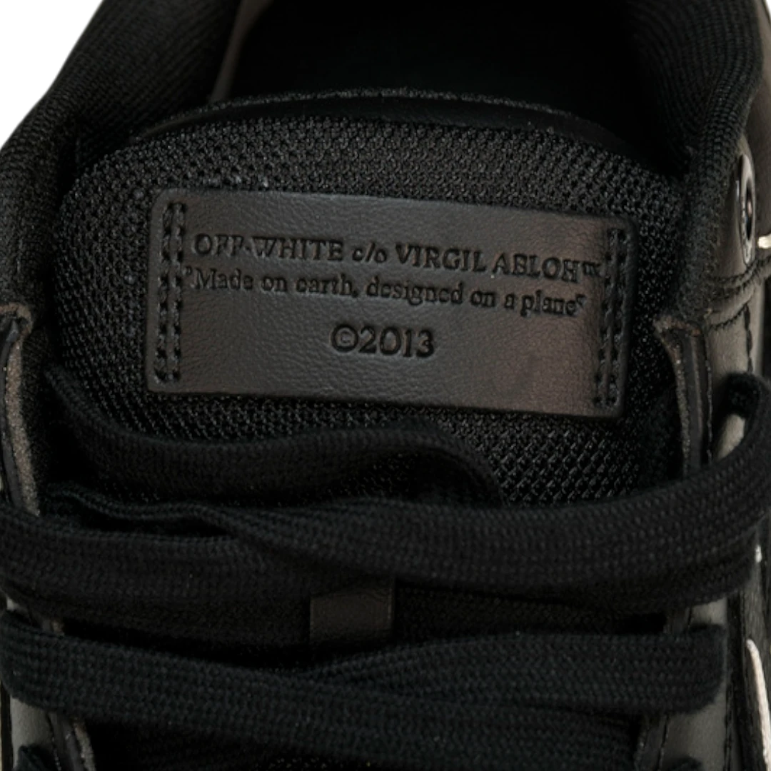 Off-White Out Of Office Low Top - Sartorial Stitch 'Black'