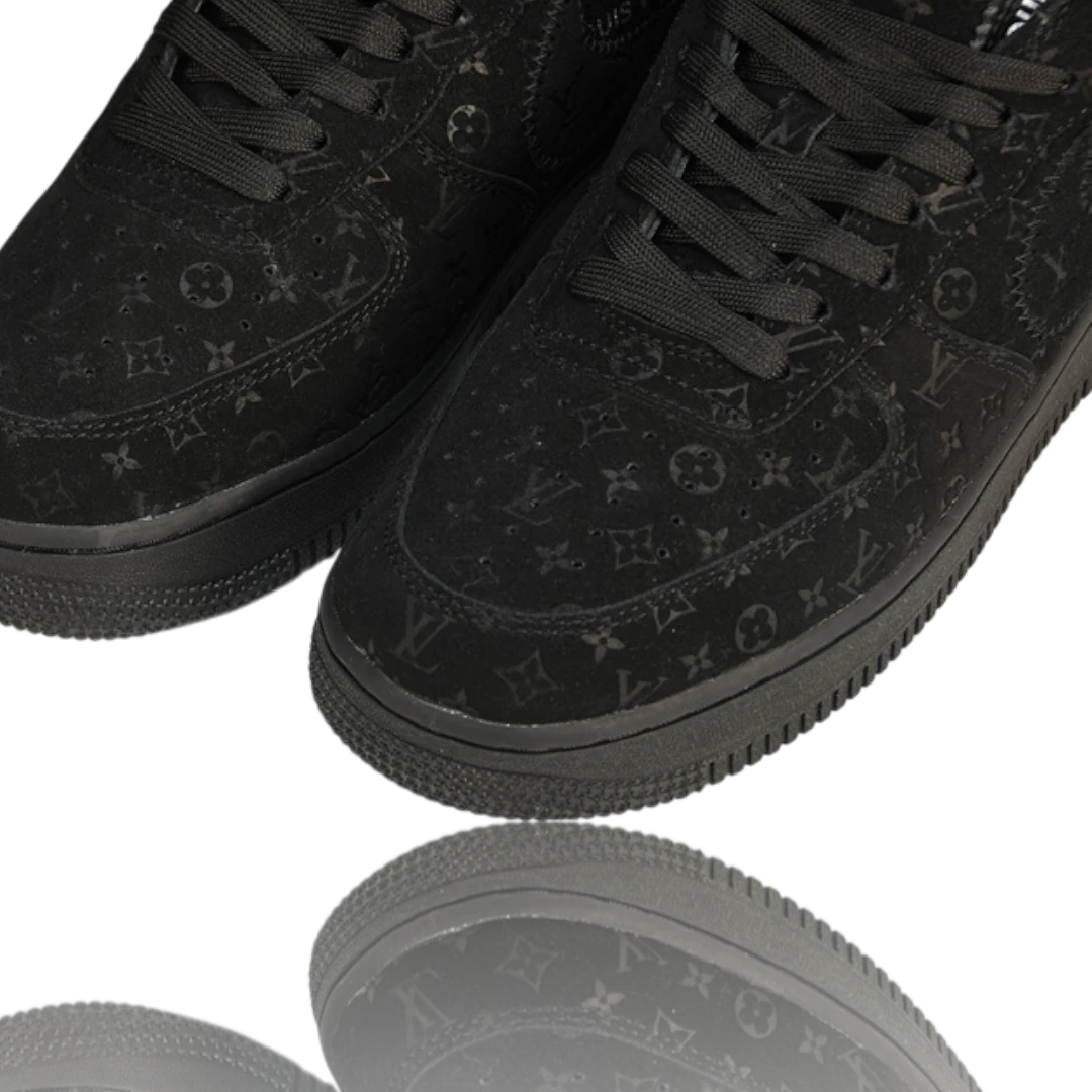 Louis Vuittоп x AF1 By Virgil Abloh ‘Black’