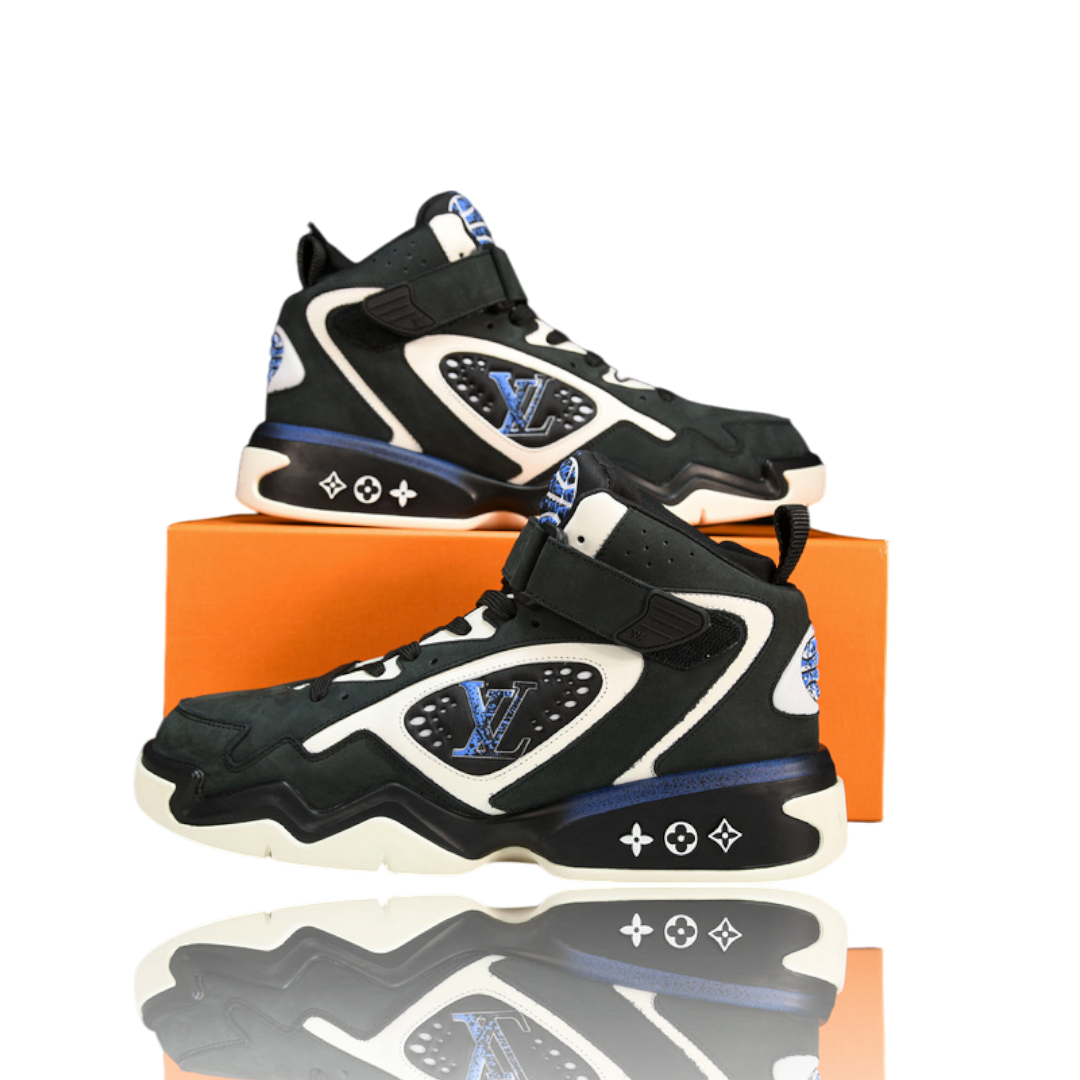 Louis Vuittоп Trainer 2 'Black White Blue'