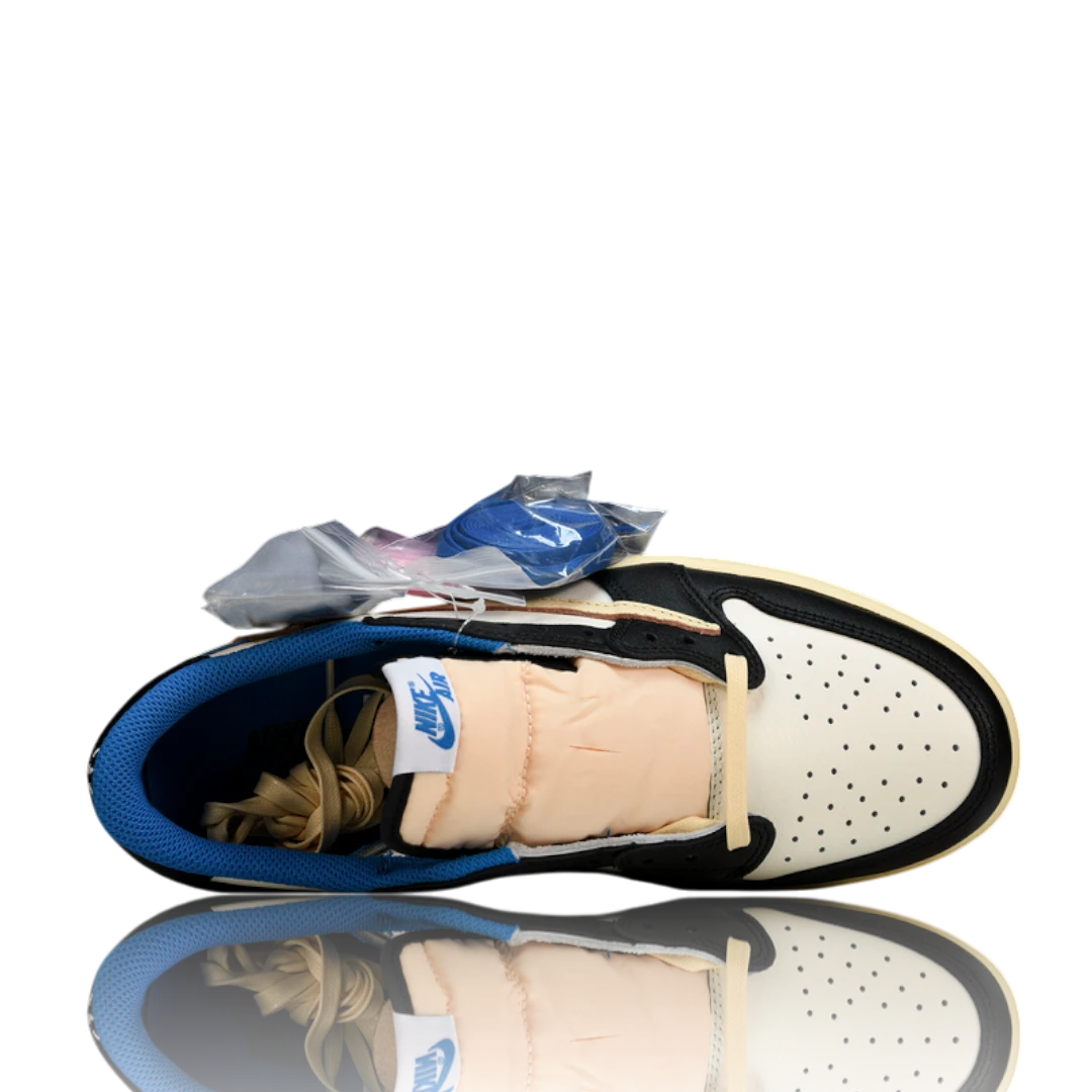 (CLEARANCE) Travis Scott x AJ1 Low OG Fragment ‘Military Blue’