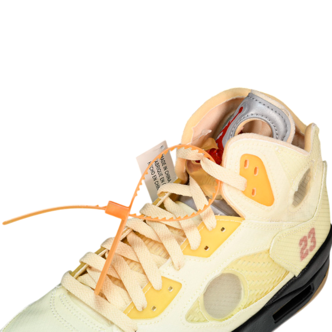 Off-White x AJ5 Retro 'Sail'