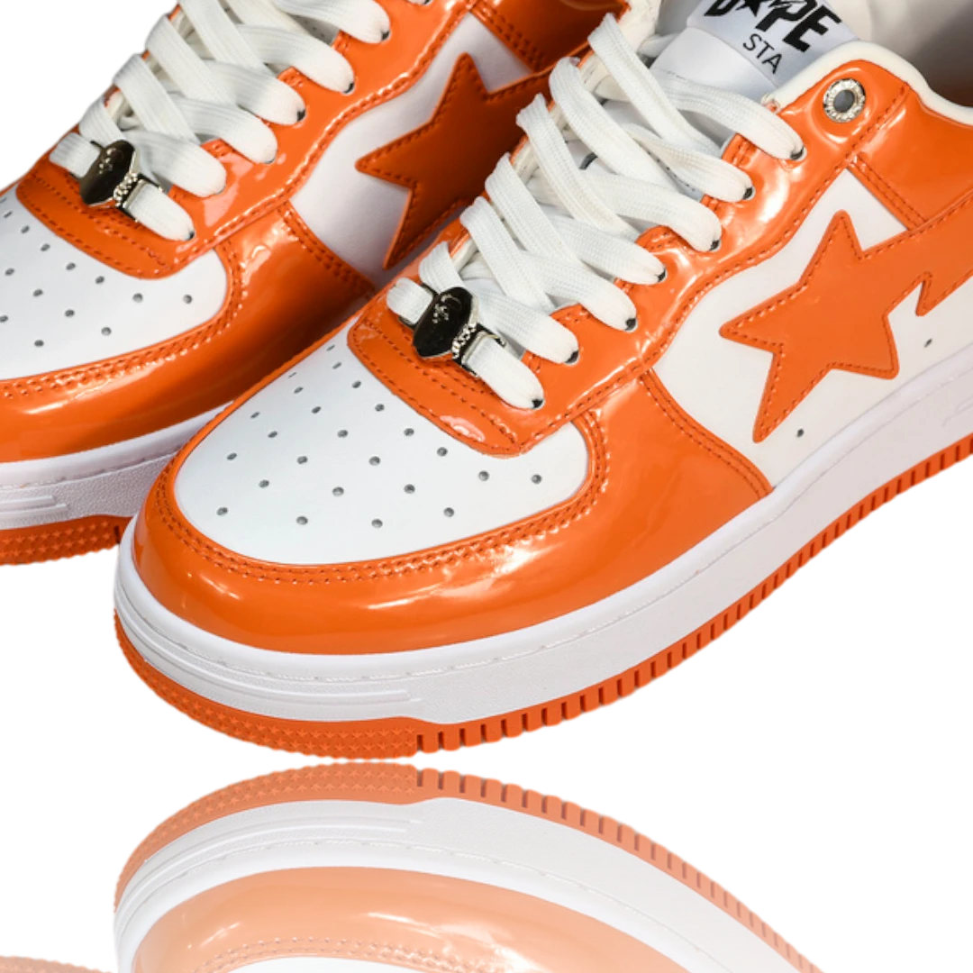 A Bathing Ape Bapesta 'Orange'