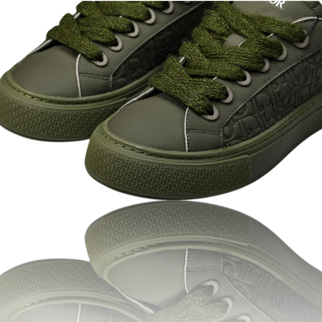 Dlor B33 Gravity Leather 'Oblique Triple Khaki'