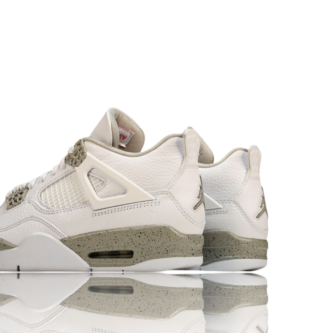 AJ4 Retro 'White Oreo'