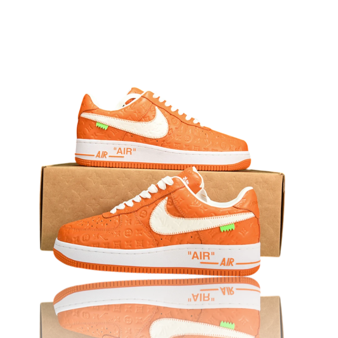 Louis Vuittоп x AF1 By Virgil Abloh 'White Orange'