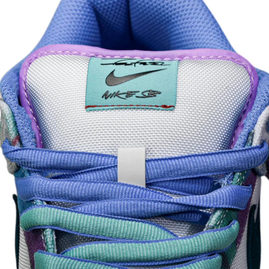 Futura Laboratories x SB Dnk Low 'Bleached Aqua'
