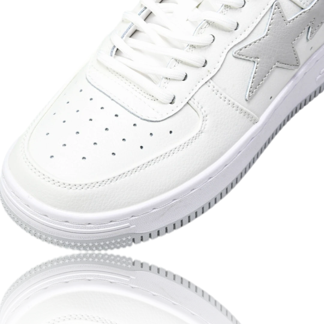 JJJJound x Bapesta 'White Grey'