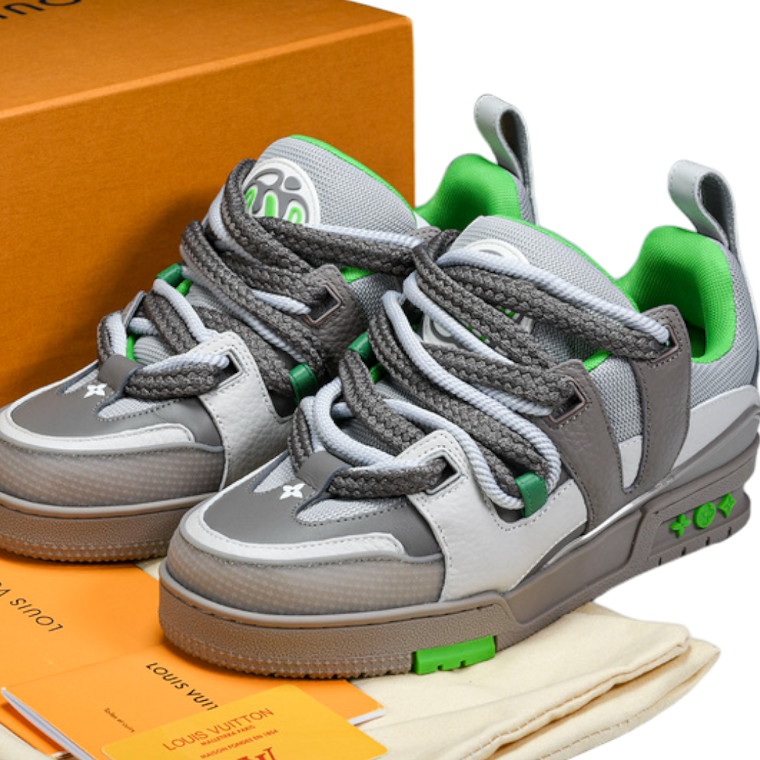 Louis Vuittоп Skate Sneakers by KidSuper 'Grey Green'