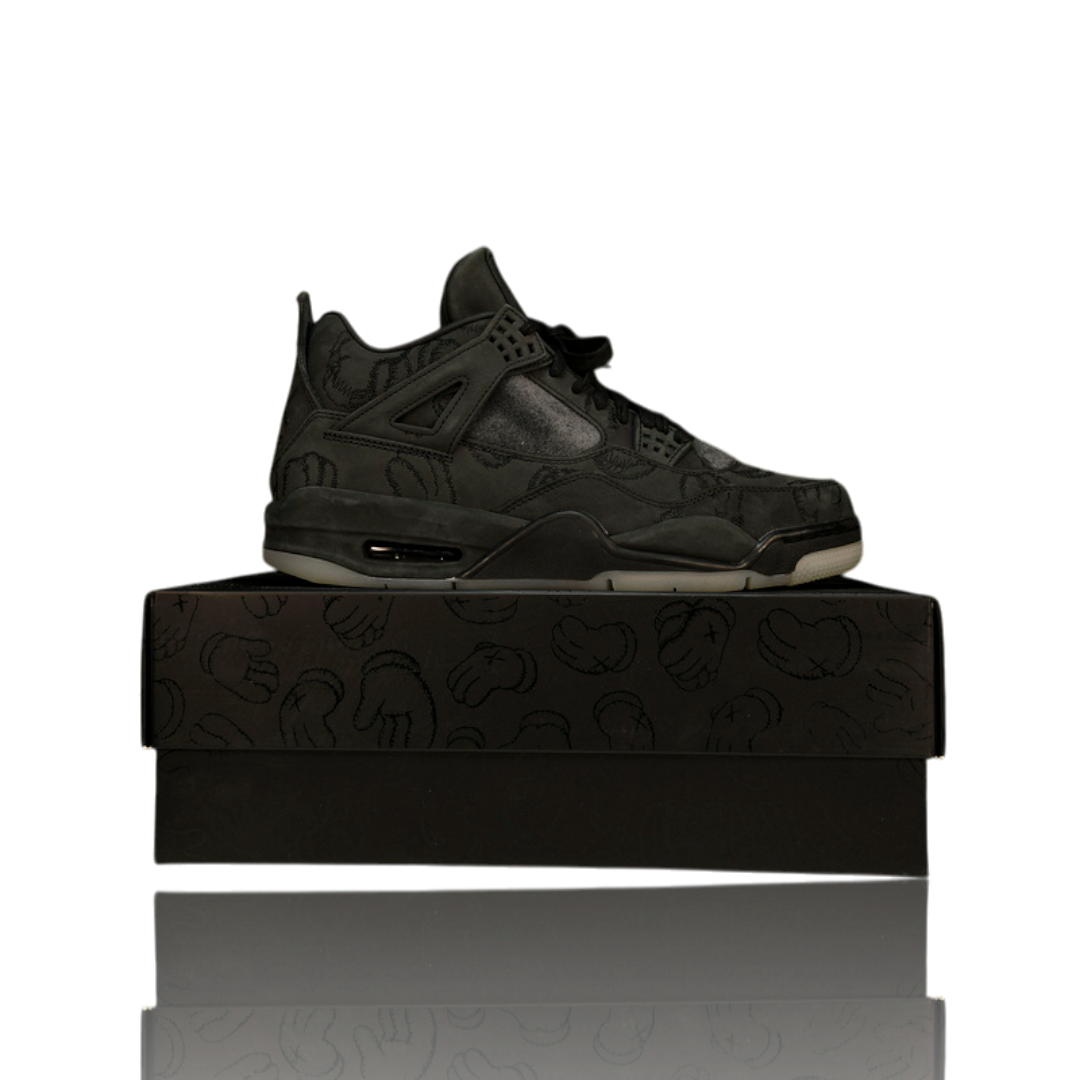 KAWS x AJ4 Retro 'Black'
