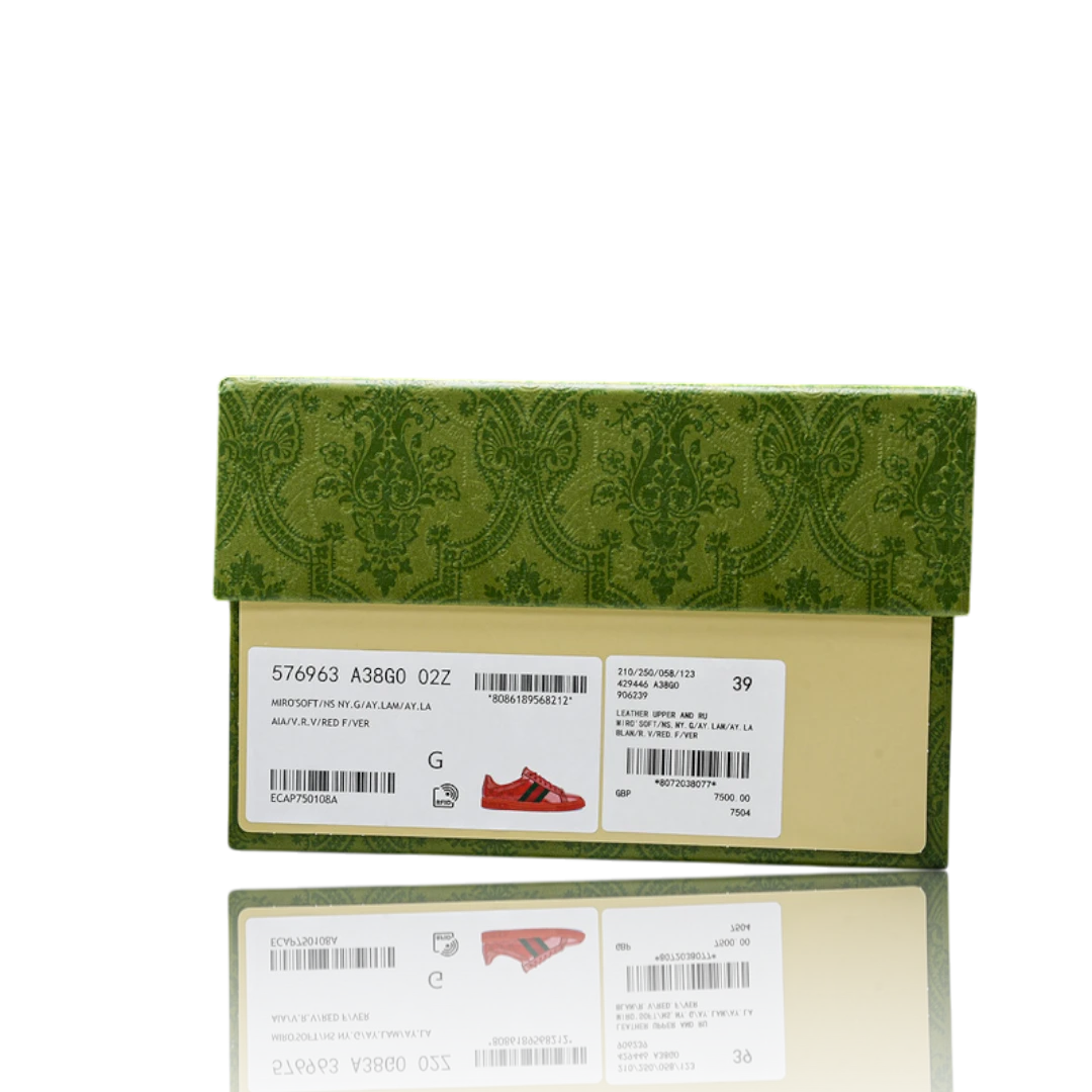 Guссi Ace Web 'Red Monogram'