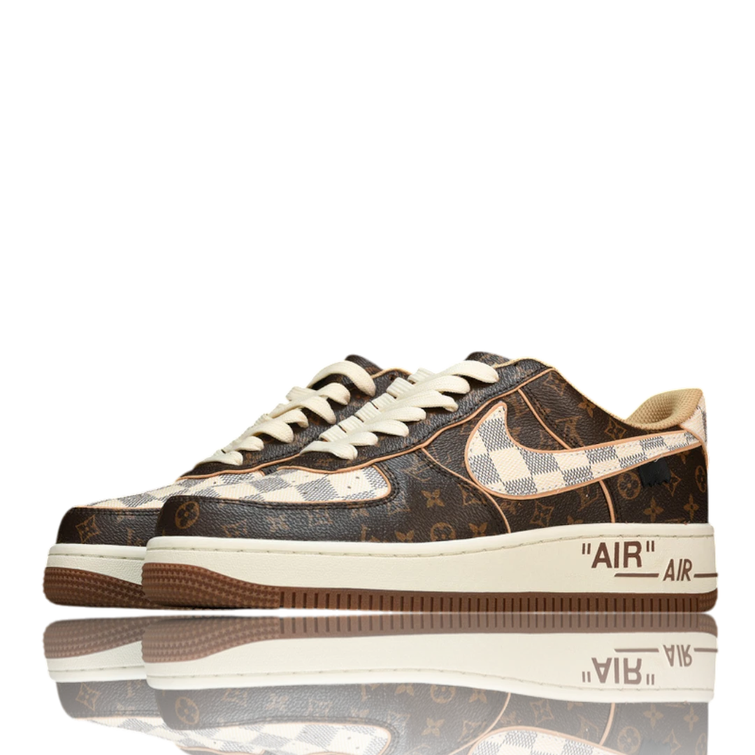 Louis Vuittоп x AF1 By Virgil Abloh ‘Monogram Brown'