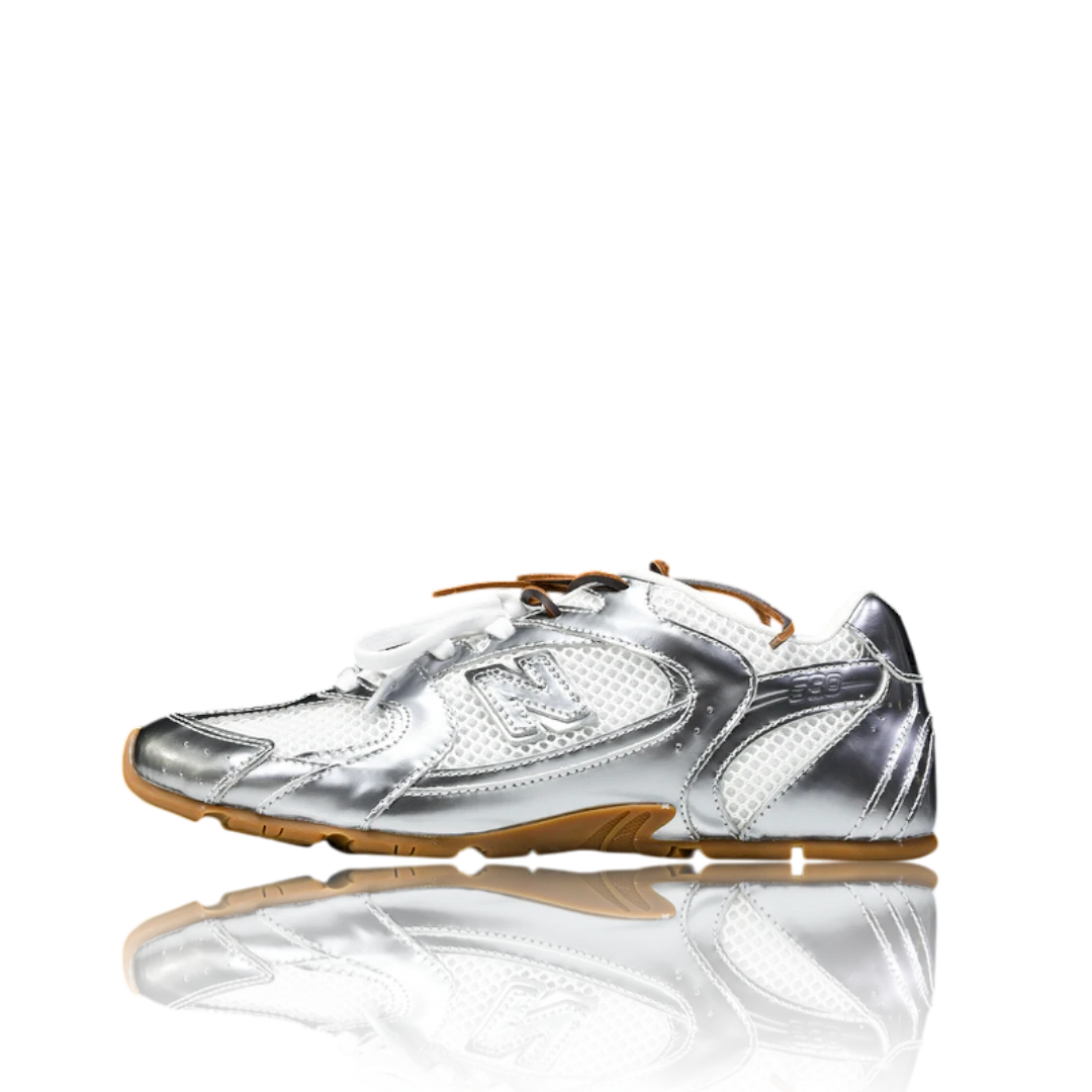 NB 530 SL x Miu Miu 'Metallic Silver'