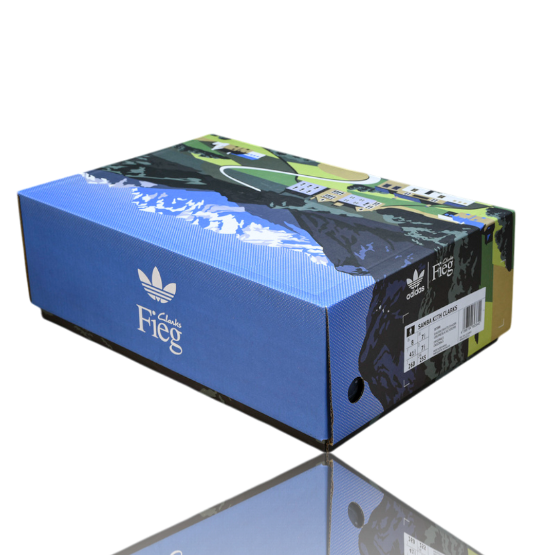 AD x Clarks '8th Street Samba' By Ronny Fieg 'Shadow Green'