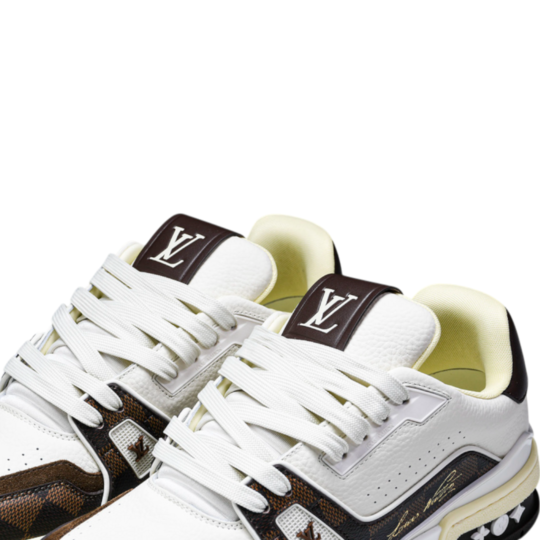 Louis Vuittоп Trainer Low By Tyler, The Creator 'White Mocha Damier'