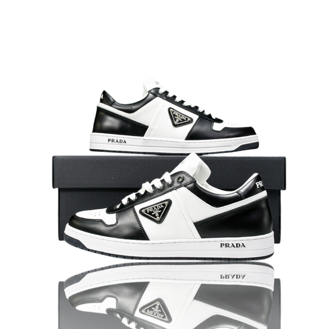 Prada Downtown Sneaker 'Black White'