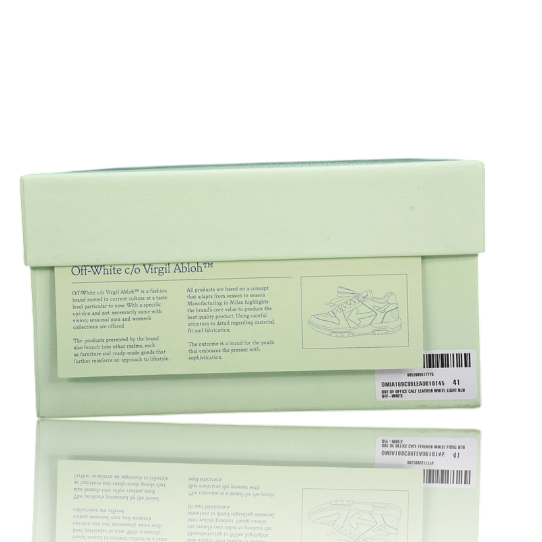 Off-White Out Of Office Low Top 'White Light Blue' (2023)