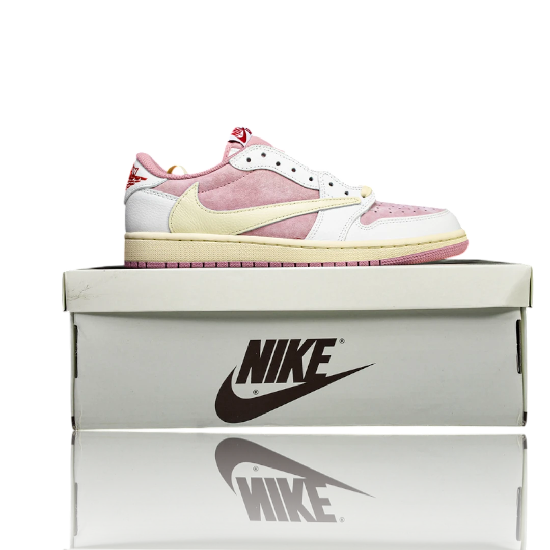 Travis Scott x AJ1 Low OG 'Shy Pink'