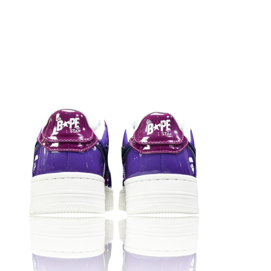 A Bathing Ape Bapesta Color Camo Combo 'Purple'