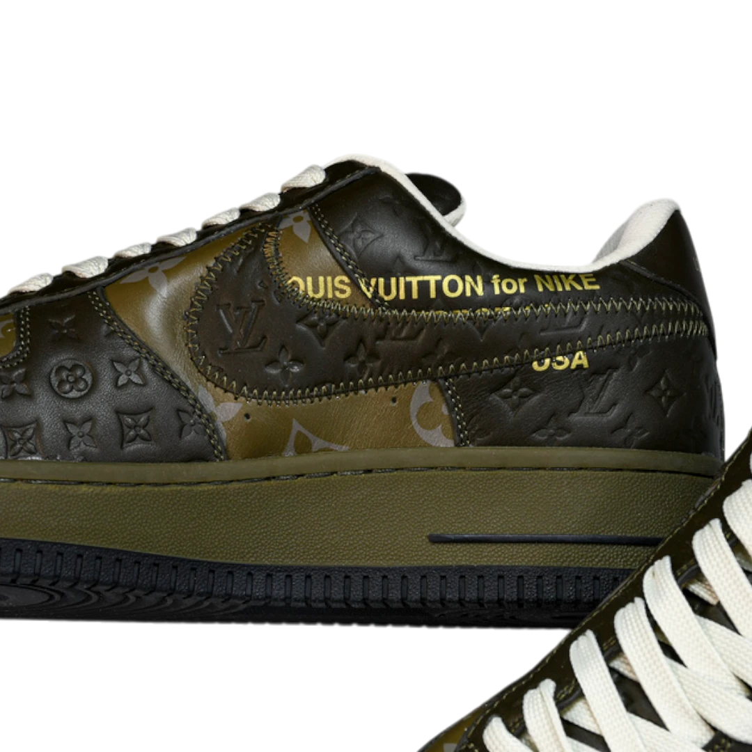 Louis Vuittоп x AF1 By Virgil Abloh 'Brown Grey'