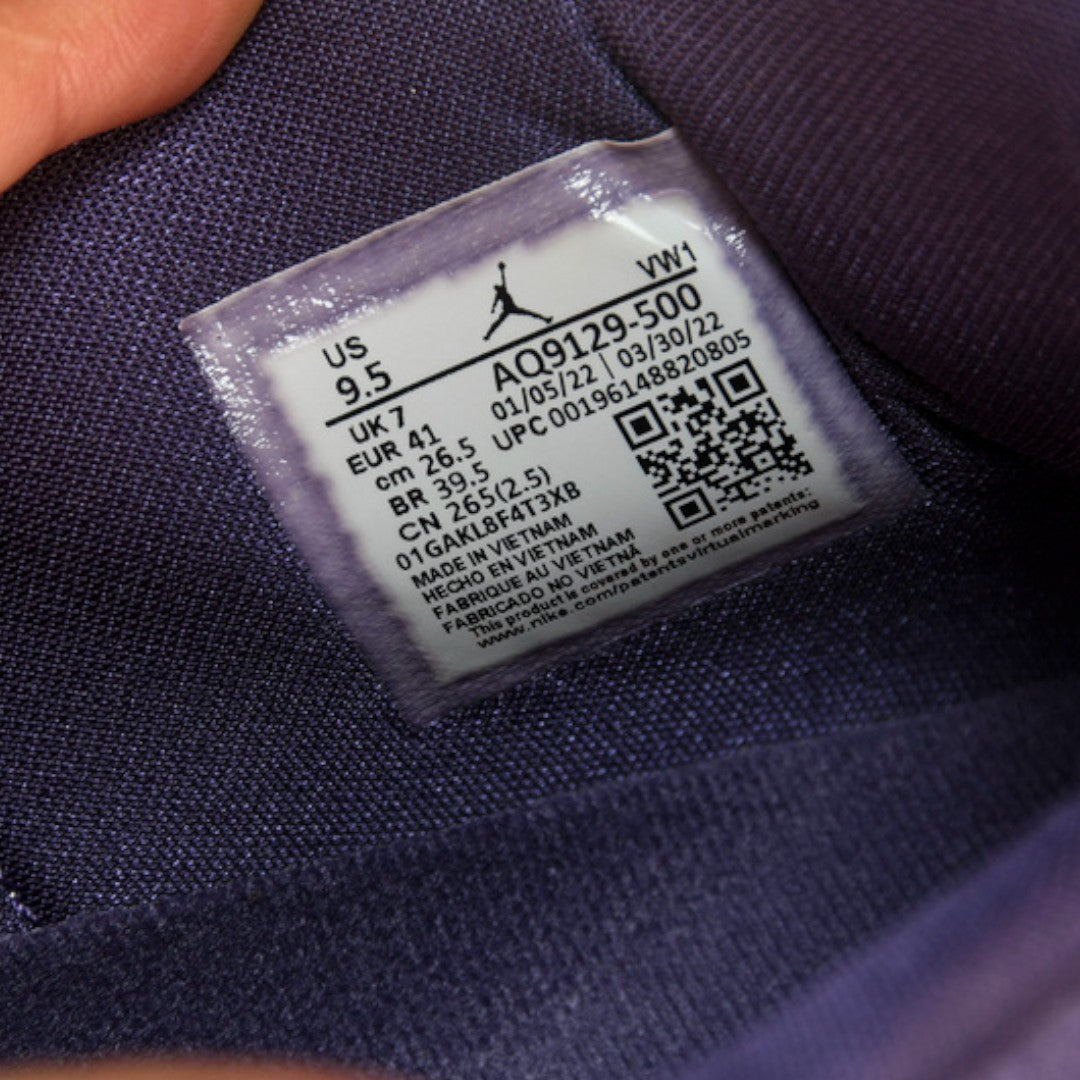 AJ4 Retro 'Canyon Purple'