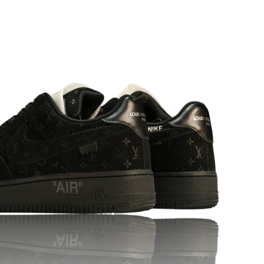 Louis Vuittоп x AF1 By Virgil Abloh ‘Black’