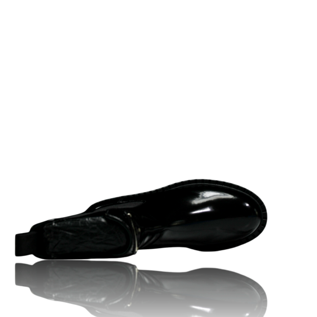 Prada Brushed Chelsea Boots 'Black'