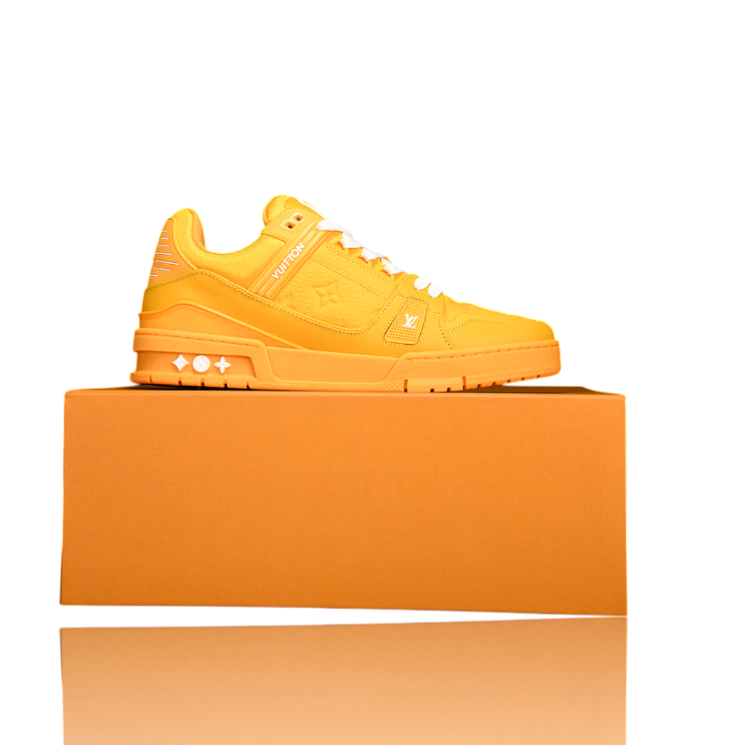 Louis Vuittоп Trainer Low 'Monogram Yellow Embossed'