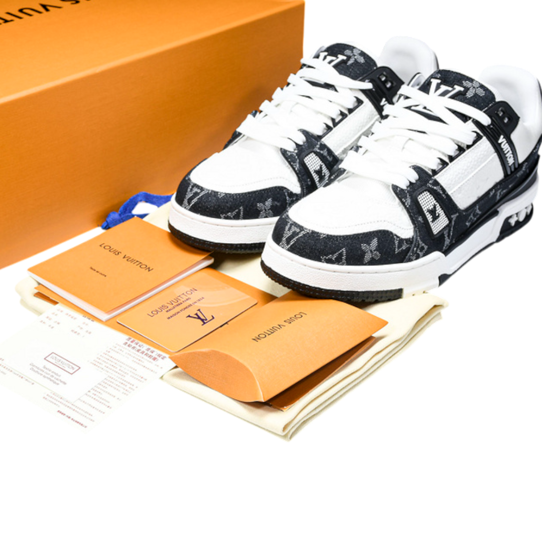 Louis Vuittоп Trainer Low 'White Black'