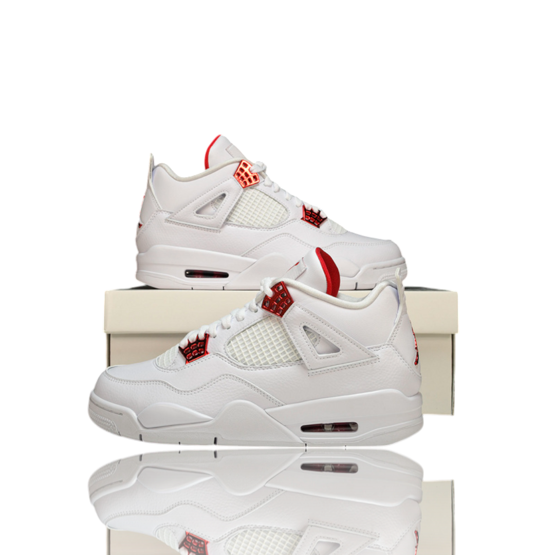 AJ4 Retro 'Metallic Red'