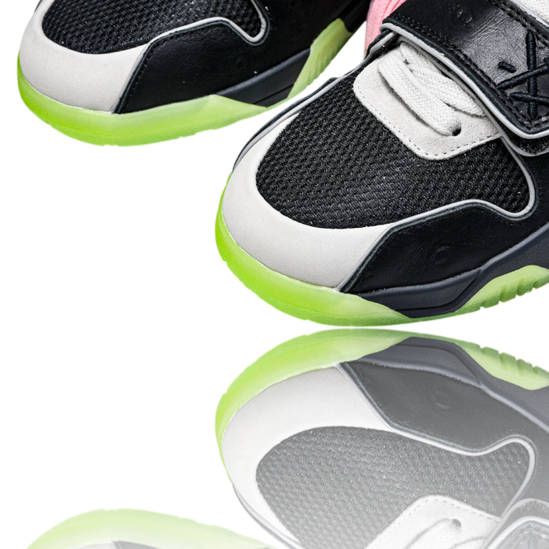 Travis Scott x Chase B Jumpmn Jack TR 'Black Night Silver'