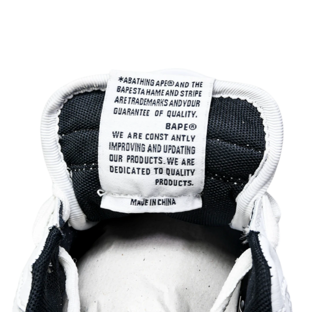 JJJJound x Bapesta 'White Navy'