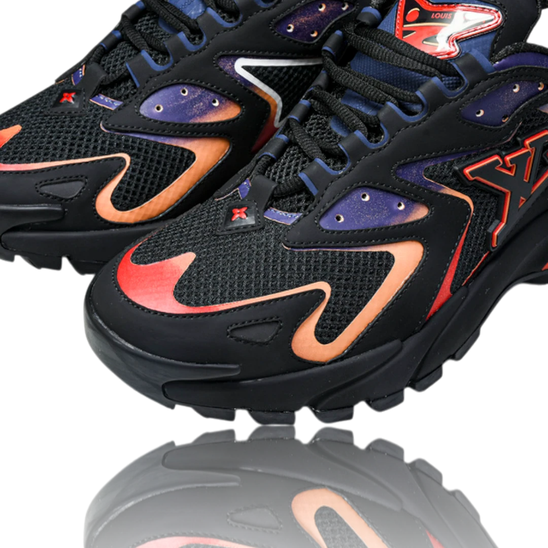 Louis Vuittоп Runner Tatic 'Black Orange Red'