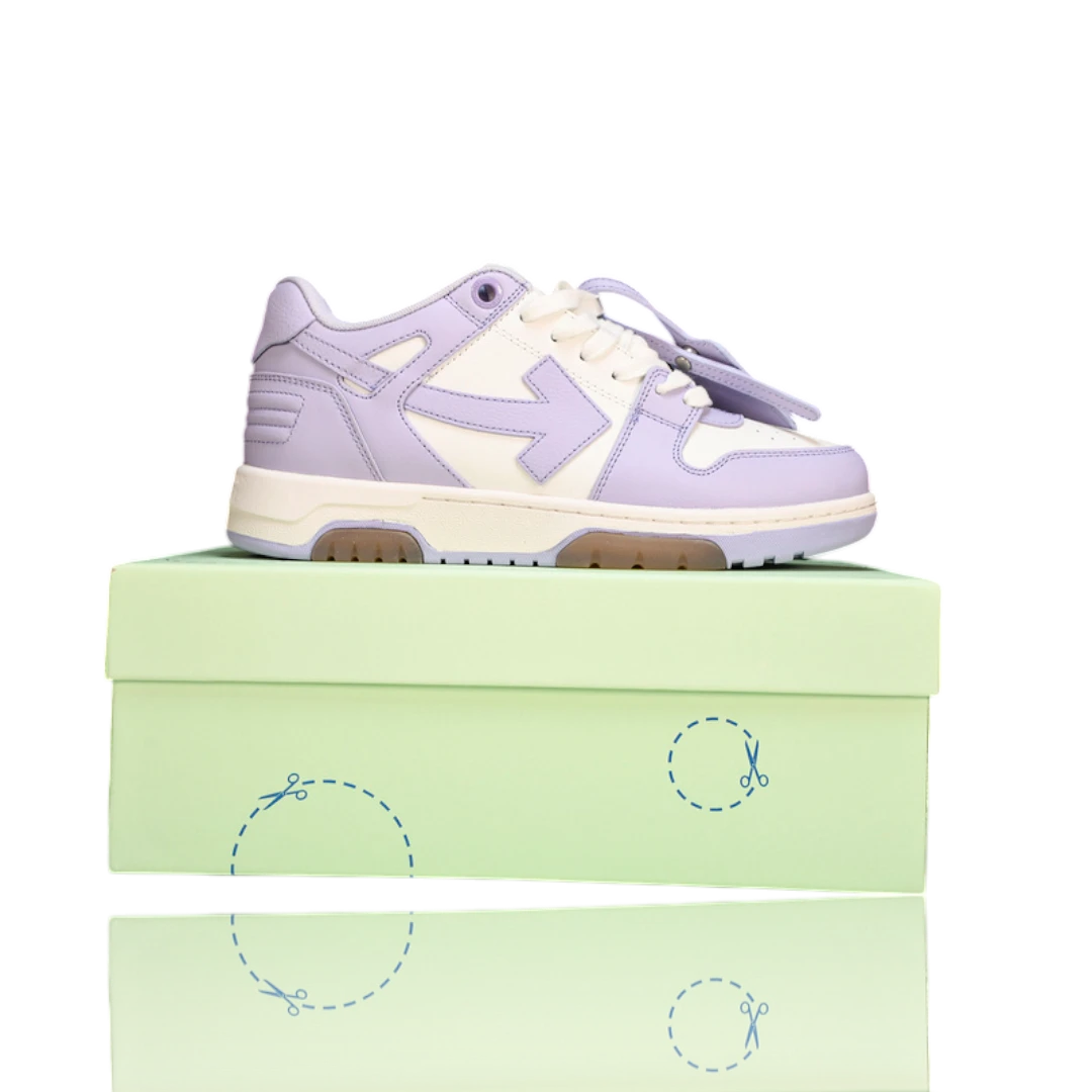 Off-White Out Of Office Low Top 'White Lilac'