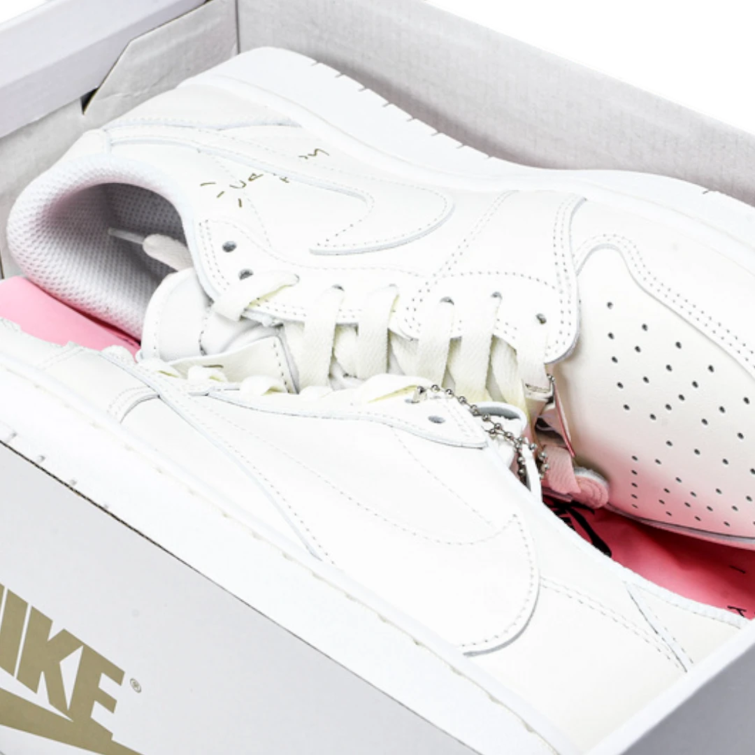 Travis Scott x AJ1 Low OG 'Michael Rubin White Party' Friends & Family