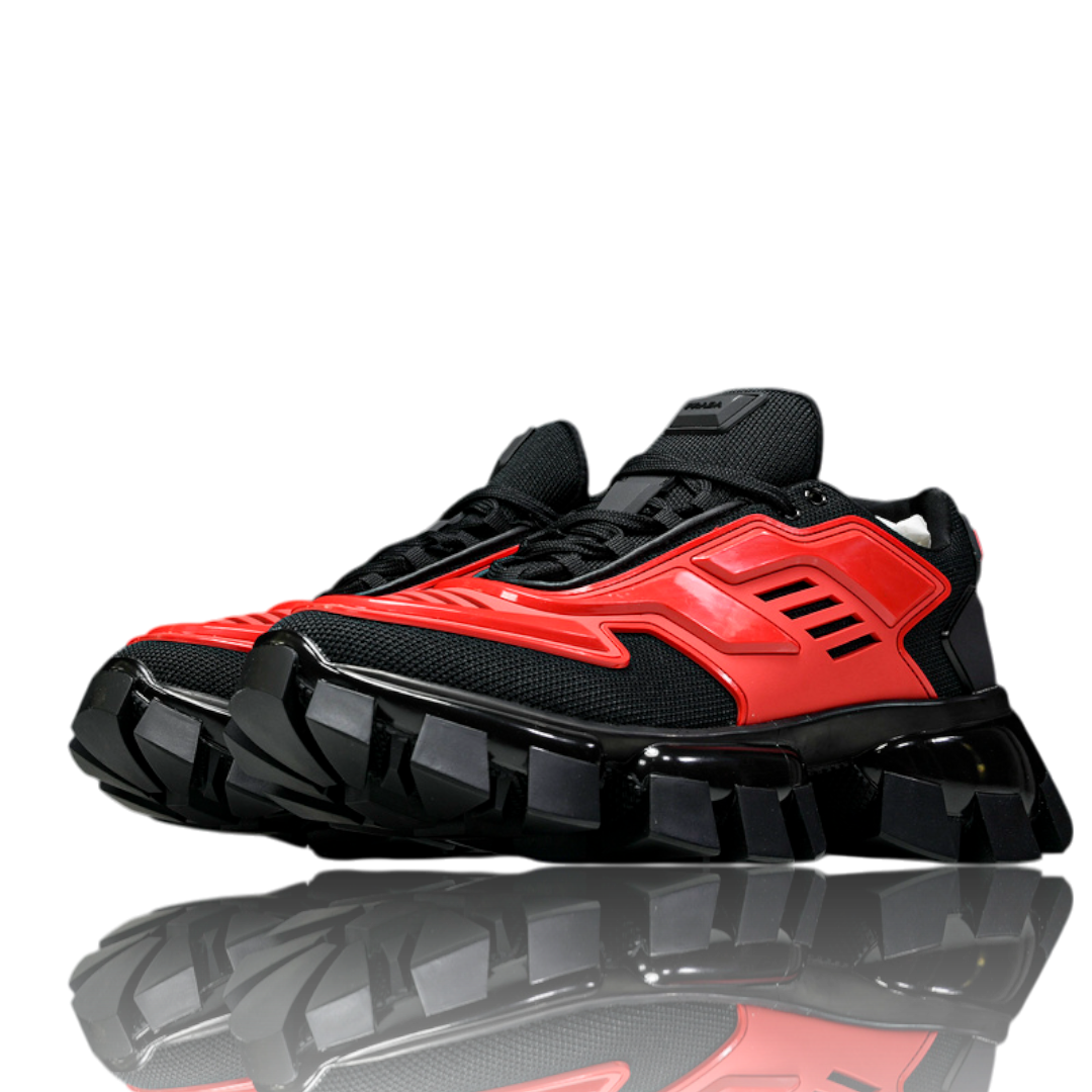 Prada Cloudbust Thunder Knit 'Red Black'
