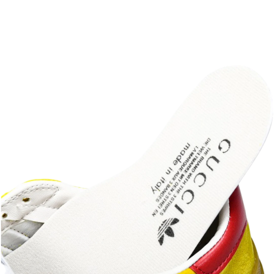 Guссi x Gazelle 'Yellow Velvet'