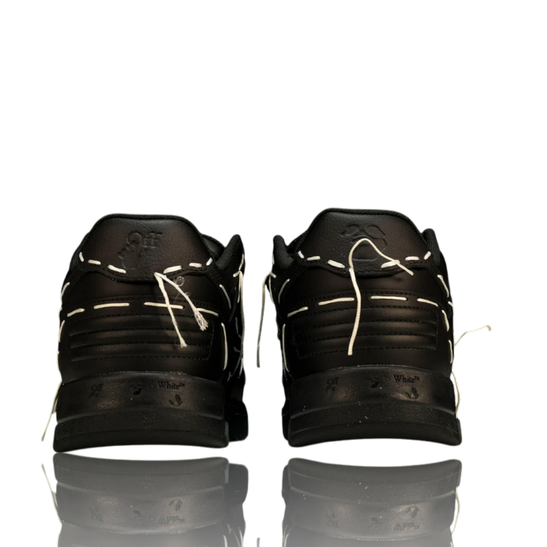 Off-White Out Of Office Low Top - Sartorial Stitch 'Black'