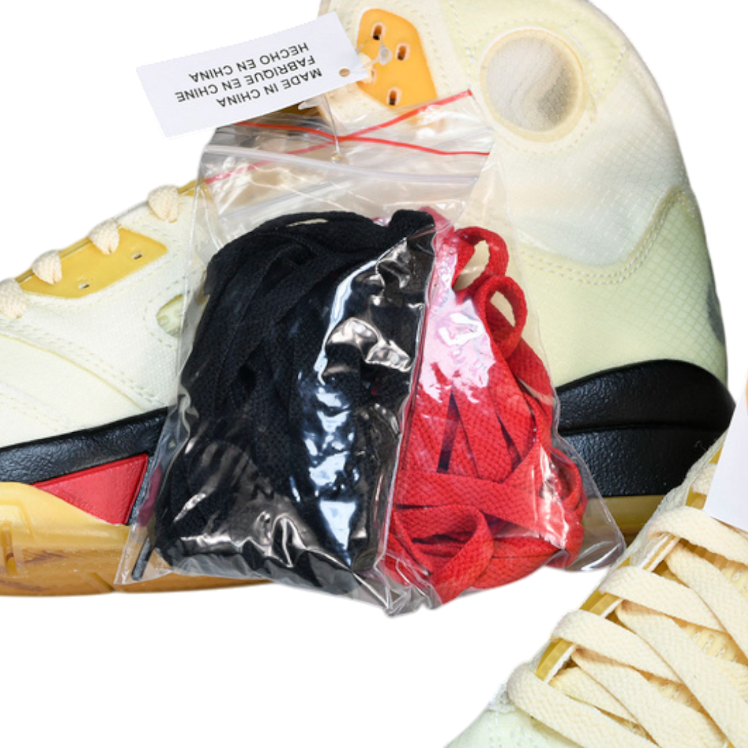 Off-White x AJ5 Retro 'Sail'