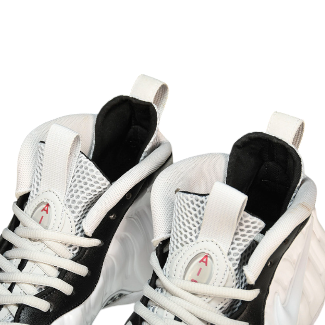 Air Foamposite Pro 'White Black University Red'