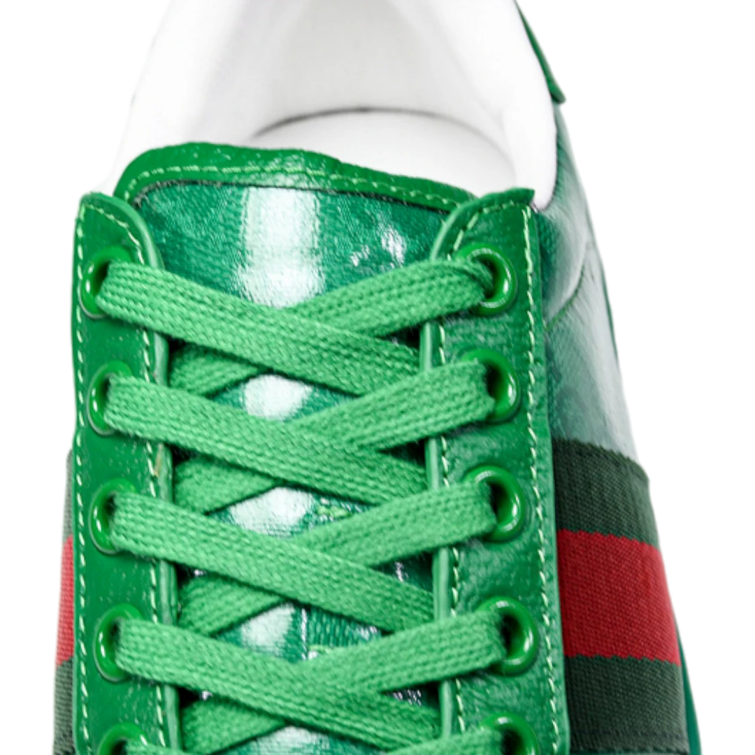 Guссi Ace Web 'Green Monogram'