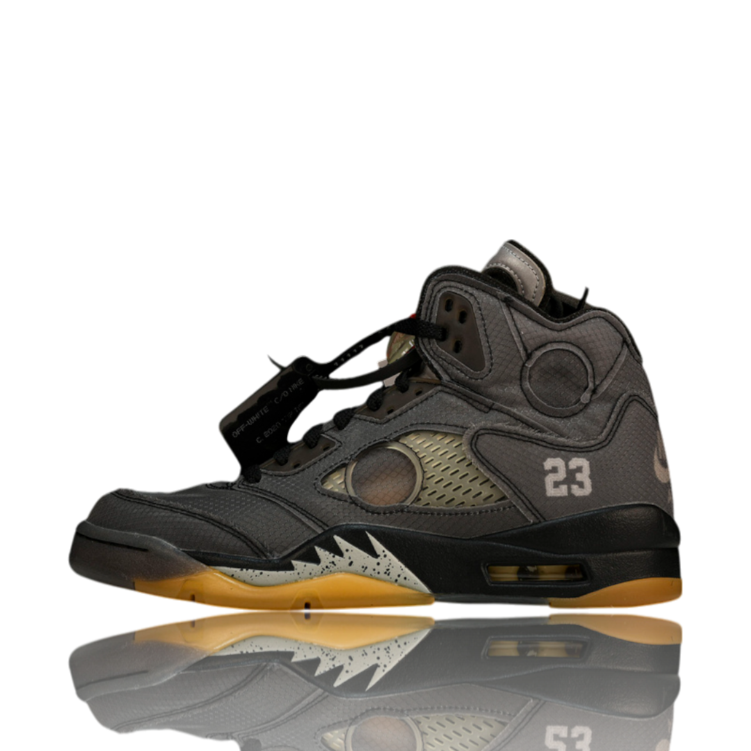 Off-White x AJ5 Retro 'Muslin'