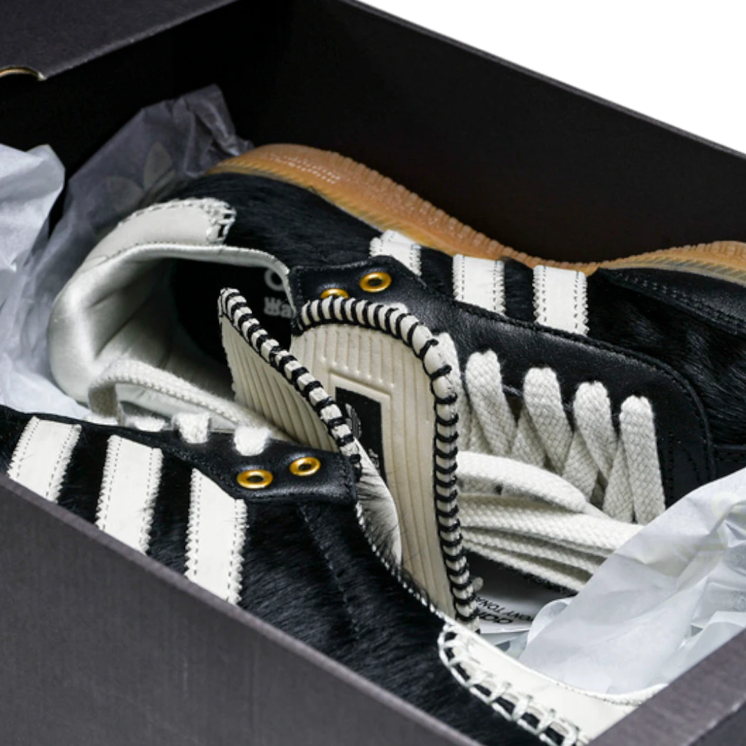 Samba x Wales Bonner Pony Tonal 'Core Black'