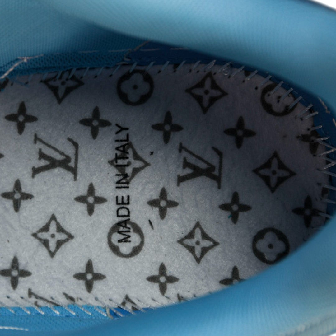 Louis Vuittоп Trainer Low 'Monogram Blue Embossed'